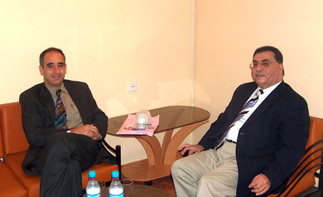 Chairman of Democratic Reforms Party met with Israeli ambassador